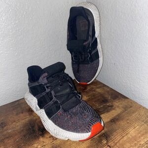Adidas Originals Prophere Running Shoes Black Red White Boy's Size 4.5 Women's 7
